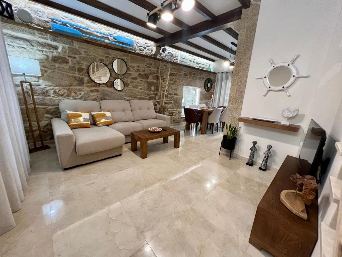 빌라가르시아 데 아로우사 Galihost - Preciosa Casa Marinera En Carril 빌라 외부 사진