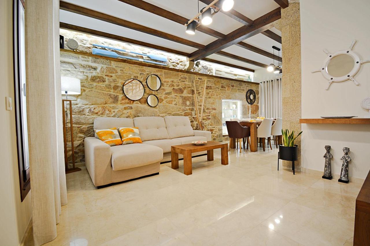 빌라가르시아 데 아로우사 Galihost - Preciosa Casa Marinera En Carril 빌라 외부 사진